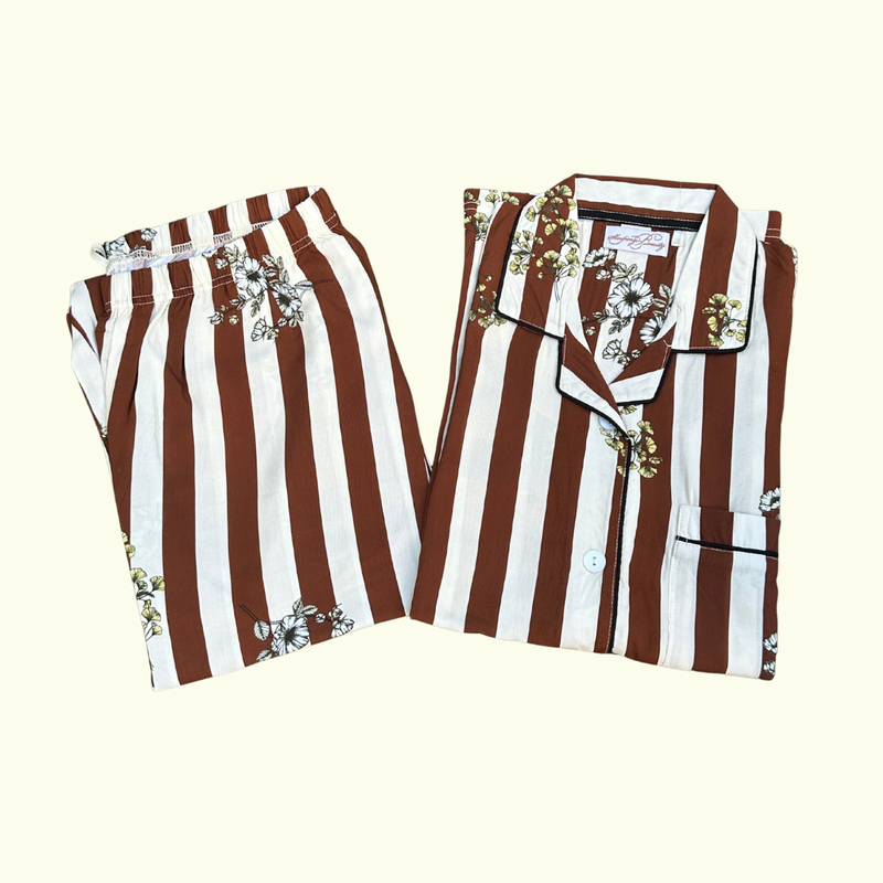 Mocha Stripes