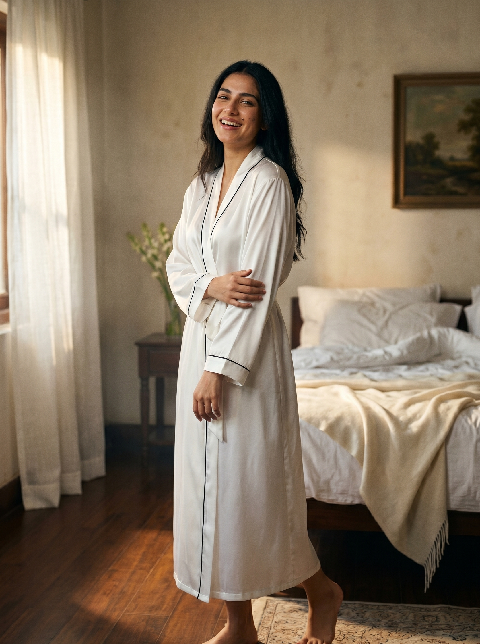 White robe