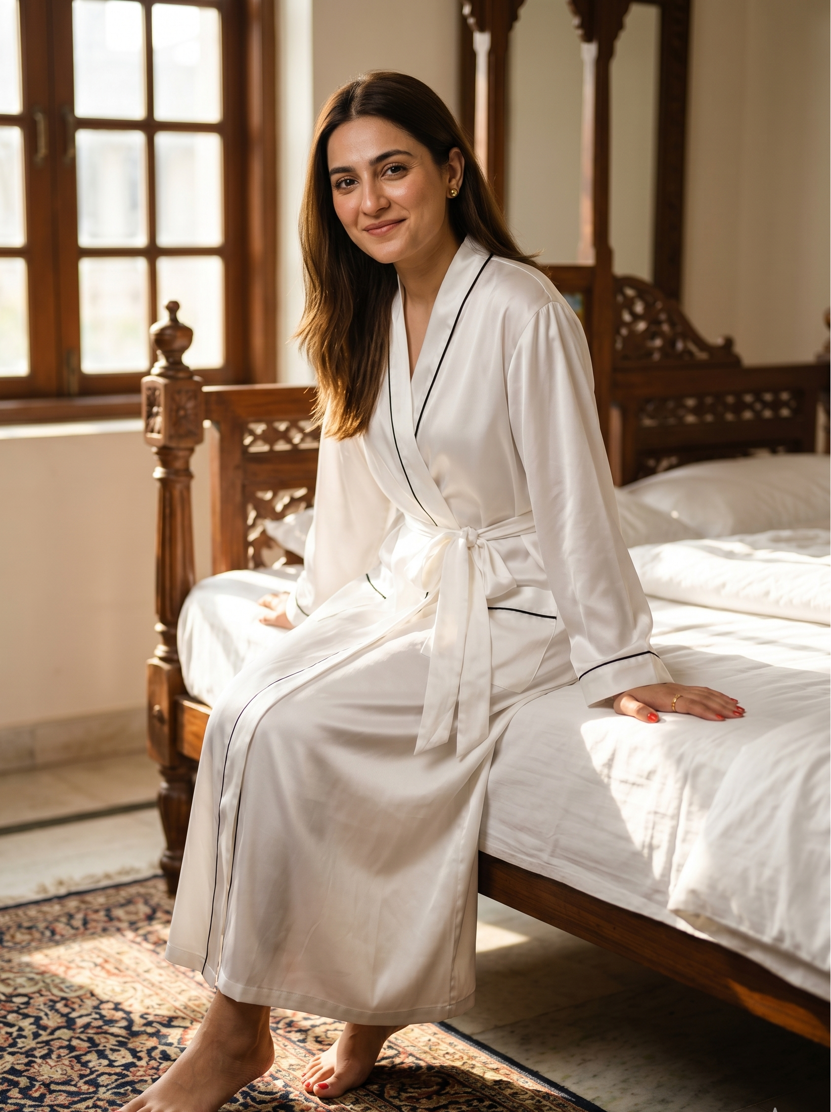 White robe